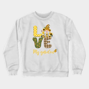 Gnome garden design Crewneck Sweatshirt